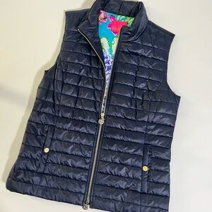 Lilly Pulitzer Vest. Beautiful lining!